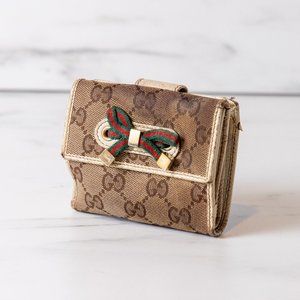 GUCCI Wallet Vintage Gucci Made in Italy Handmade Authentic